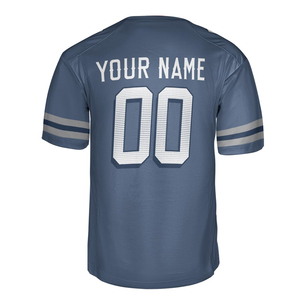 เสื้อฟุตบอลอเมริกันแบบใหม่สั่งทำได้ คุณภาพสูง พิมพ์ลายได้ตามต้องการ ระบายอากาศได้ดี แห้งเร็ว ผลิตจากโพลีเอสเตอร์ 100% แขนสั้น - Product Image 3