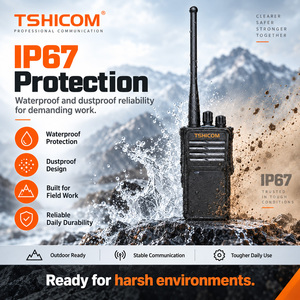 Professional Digital Analog AES256 Encryption IP67 Waterproof VHF UHF <b>Long</b> <b>Distance</b> Two Way Radio <b>Walkie</b> <b>Talkie</b> with Type-C - Product Image 4