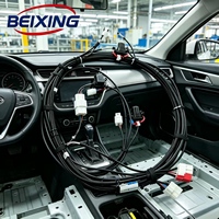 A00100 BeiXing Faisceau de câblage personnalisé OEM pour voiture, en cuivre isolé PVC, 110V, indice de protection IP66, 1*1.5 mm