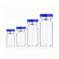 Flacons stériles en verre borosilicate de qualité supérieure, 3 ml, 5 ml, 7 ml, 10 ml, pour usage médical, avec système d'auto-scellage