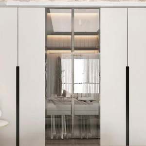 Armario de Madera Ligero de Lujo Personalizado, Muebles de Dormitorio, Diseño de Guardarropa - Product Image 6