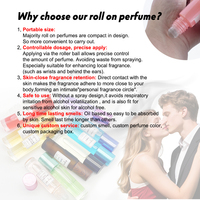 Parfum Roll-on Personnalisé 10ml aux Notes Fruitées, Florales, Oud, Vanille, Jasmin, Musc, Ambre et Boisées – Huile Aromatique Texturée