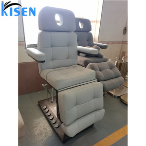 Table de massage électrique Kisen, structure métallique stable, inclinable électriquement, pour soins des cils, mobilier pour institut de beauté - Product Image 5