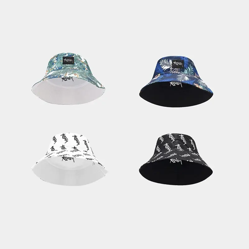2023 새로운 오는 5 색 사용 가능한 도매 와이드 브림 모자 유니섹스, 와이드 브림 버킷 모자, 와이드 브림 모자