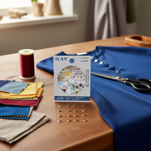 Ojales para Ropa Ilan Hembrilla Cerrada de 10 mm, Color Dorado, Paquete de 80 Unidades - Product Image 2