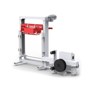 Machine d'emballage automatique de palettes combinée avec une machine d'enroulement de palettes - Product Image 3