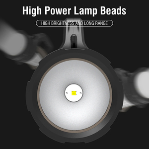 2023 Fábrica 1000lm 11H Woking Tempo Busca Luz Embutido 18650 Bateria Lanterna Recarregável 300m Longa Distância do Feixe Tocha - Product Image 3