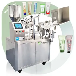 Hoge Snelheid Mic-R30 Semi-Automatische Cosmetische Vulstof Afdichting Tandpasta Buis S Vulling Sealer Machine