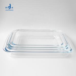 Rettangolo <span class=keywords><strong>di</strong></span> vetro trasparente <span class=keywords><strong>di</strong></span> cottura piatto piatto per la <span class=keywords><strong>cucina</strong></span> - Product Image 2