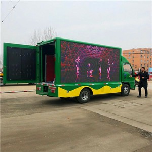 ISUZU P4 Led Screen Truck 4x2 Waterproof High Brightness Outdoor Mobile Digital Advertising Truck - Product Image 4