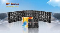 Mur vidéo LED HD, surface incurvée, en aluminium moulé sous pression, intérieur/extérieur, portable, écran amovible, exposition HDR10+, IP65