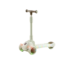 Jouets pour bébés, trottinettes pour enfants, trottinettes d'équilibre pour enfants, trottinettes à 3 roues lumineuses pliables pour enfants et tout-petits