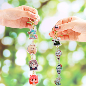 Быстрое изготовление на заказ, красочные шарнирные шармы с принтом, крафтовые акриловые кошельки - Product Image 2