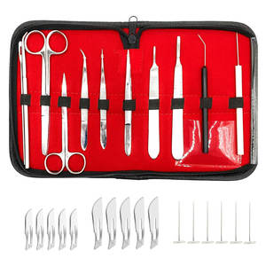 Juego de fórceps de tejido y vendaje estándar de alta calidad de 14cm Juego de fórceps de disección quirúrgica de acero inoxidable de alta calidad - Product Image 1