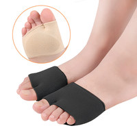 Jogmn bantalan tumit silikon untuk pelindung nyeri bantalan Metatarsal sepatu tumit Non-Slip Toe Spacer bantalan kaki depan