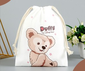 Bolsas de Lona de Algodón con Cordón y Logotipo Personalizado de Fábrica de Alta Calidad al por Mayor - Product Image 2