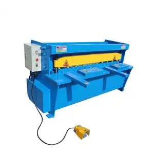 Electric Shearing Cutting Machine Automatic Guillotine For Carbon Steel Plate And Aluminum Sheet Shear With3 X 2500 Mm