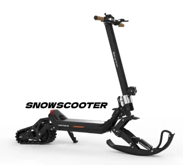 G63 Première trottinette électrique 3-en-1 au monde étanche 30ah électrique neige traîneau ski scooter batterie amovible au lithium