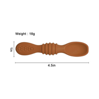 Cuillère d'entraînement pour l'alimentation des nourrissons sans BPA fournitures ustensiles d'alimentation pour tout-petits ensemble première étape Silicone bébé Led cuillère de sevrage
