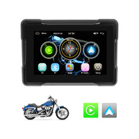 5 pouces sans fil CarPlay moniteur IPS écran Android Auto écran tactile WIFI FM moto Navigation écran intelligent