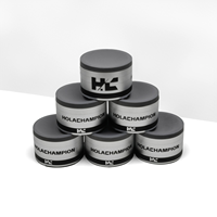 Craie de billard professionnelle personnalisable en alliage d'aluminium gris multi-pièces, faible teneur en poussière, pour billard et snooker, OEM Hola