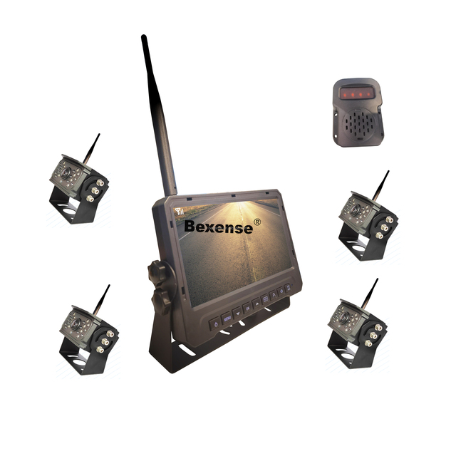 360° Bird View Vehicle Electronics Wireless Truck Monitor Camera ADAS Truck Parking System