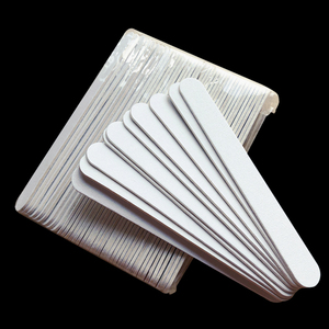 Dũa Móng Tay Gỗ Chuyên Nghiệp Bán Sỉ Dũa Móng Tay Thẳng Màu Trắng - Product Image 2