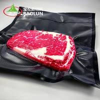 Sac de conservation sous vide de qualité alimentaire personnalisé, sac de conservation sous vide noir pour aliments, sac de conservation sous vide en plastique de qualité supérieure