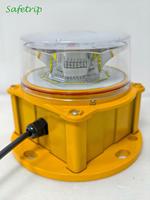 Feux d'obstruction LED blancs haute intensité de type A avec fonction GPS en option