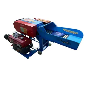 Công suất lớn cornstalk chaffcutter/hay Cutter và lụa nhào máy với giá thấp