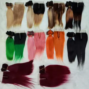 2023 Letsfly New Arrivals Hot Selling Bone Straight Colored Cheap Hair Sets Brazilian Human Hair Bundles With T Part Closure