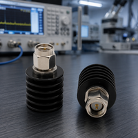 Résistance de terminaison coaxiale 5W DC-6GHz SMA mâle avec dissipateur thermique en aluminium pour banc de test et mesure en laboratoire