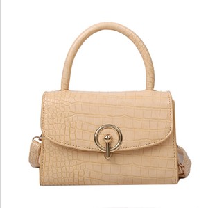2024 Summer Ladies' Fashion Cross <strong>Shoulder</strong> <strong>Bag</strong> Square Stone Pattern PU <strong>Leather</strong> <strong>Women's</strong> Messenger <strong>Bag</strong> - Product Image 1