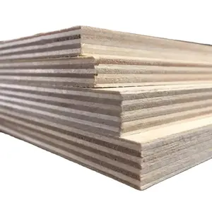Commercial 4 * 8fts construção vidoeiro laminado madeira compensada folha 18mm pinho/bintangor folheado madeira compensada