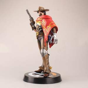 Figurine d'action <span class=keywords><strong>Cole</strong></span> Cassidy de Overwatch, modèle en PVC, figurine Overwatch, décoration de chambre - Product Image 3