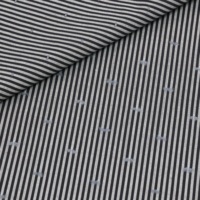 Fabricant de textiles Design classique 100% coton fil teint tissé à rayures coupe fleurs tissu pour chemises