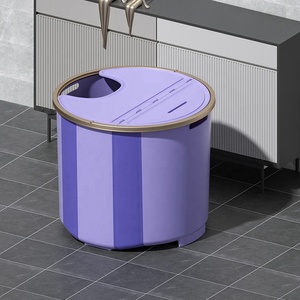 <span class=keywords><strong>Bañera</strong></span> Plegable para Personas Mayores y Niños, Personalizable, Duradera, Portátil, Multifuncional, Productos para Baño, Natación y Ducha - Product Image 3