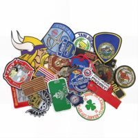Échantillon Gratuit Patch Brodé Prix Usine Personnalisé Thermocollant pour Chapeau Tissu Brodé 3D PVC Toile Dentelle