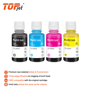 Tinta de Color a Base de Agua Compatible con Topjet Bulk Premium, Botella de Tinta 31 32 para Recarga de Tinta <span class=keywords><strong>hp</strong></span> 32xl, Tinta para Impresora <span class=keywords><strong>hp</strong></span> Smart Tank 5101 - Product Image 3