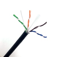 Câble extérieur Cat 6, catégorie 6, fil Cat6, extérieur, bobine de 500 m, câble réseau Utp/ftp/sftp, certifié Cu Cca Hcca, câble extérieur de 300 m