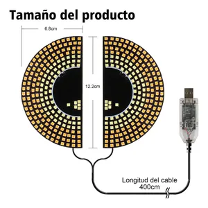 TBB2145 Truck Windshield <strong>Blinking</strong> Devil Eyes Display Panel Winking Screen APP for Car Screen Car Ambient Light Lamp - Product Image 2