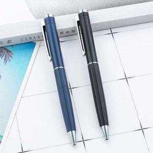 Wholesale 1.0Mm Business Frosted Metal Ballpoint With Custom Logo Hotel Advertising Gift Promotional <b>Pen</b> - Product Image 1