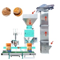 Machine d'Emballage Automatique pour Granulés et Riz, Ensacheuse de 5kg, 10kg, 15kg, 20kg, 25kg