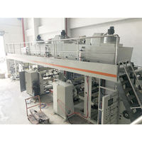 Machine de revêtement électrique automatique à base de solvant pour papier et film enduits d'huile de silicone, avec emballage en bois