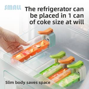 Moule à glaçons simple et populaire à 6 compartiments, pour réfrigérateur, à presser à la main, fait maison - Product Image 3