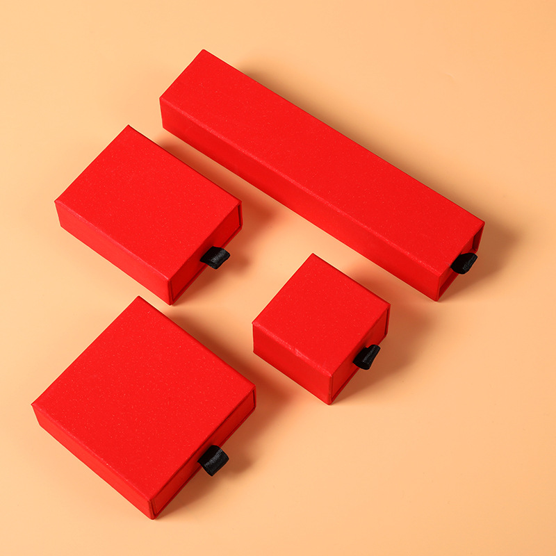 red ring box 5*5.5*4cm
