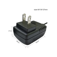Adaptador de Corriente Universal de 100-240V 50/60Hz 5V 2A AC/DC, Carcasa de ABS, Cargador de Pared para Cámaras de Seguridad CCTV, con Certificación CE y ROHS