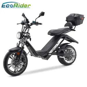 EEC 4000W Electric Motorcycle EU warehouse Citycoco Scooter With 60V 38AH Removable Battery