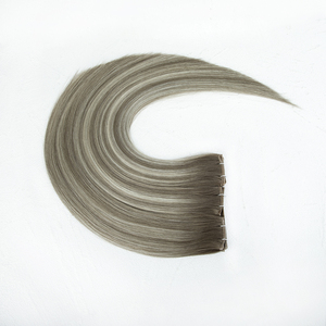 Extensiones <span class=keywords><strong>de</strong></span> Cabello Humano Virgen Ruso <span class=keywords><strong>de</strong></span> Doble Trama, Súper Finas y Ligeras, Invisibles y Cómodas - Product Image 2