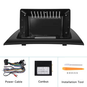 Kit de Instalación Dedicado X3, Marco de Plástico 2DIN de 9 Pulgadas, Soporte de Modificación de Estéreo para Auto B-M-W 2006-2010 - Product Image 6